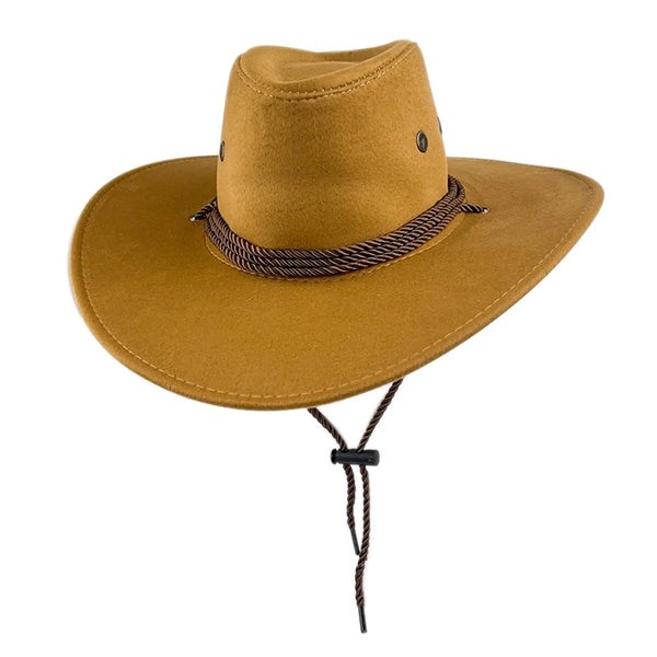 Western Suede Cowboy Hat