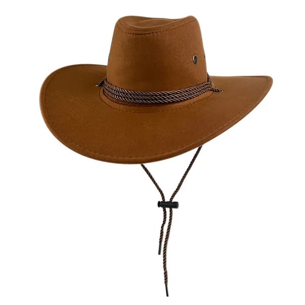 Western Suede Cowboy Hat