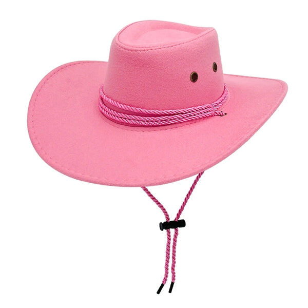Western Suede Cowboy Hat