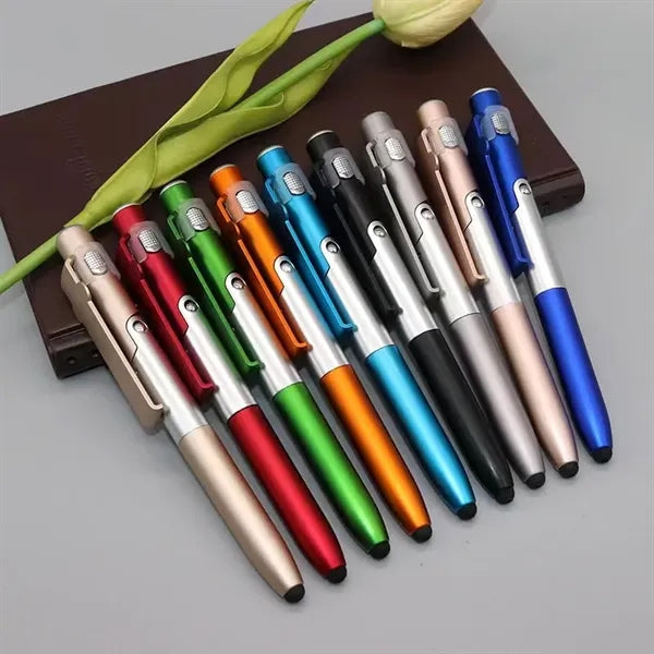 4 in1 Pen w/ Phone Stand Flashlight