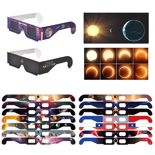 Solar Eclipse Paper Glasses
