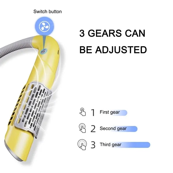 Rechargeable Bladeless Halterneck Fan