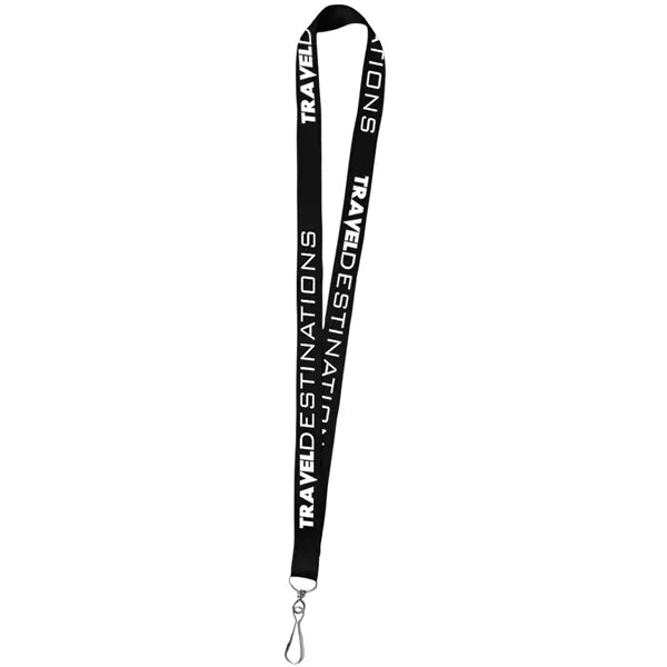 0.75" Polyester Silkscreen Lanyard