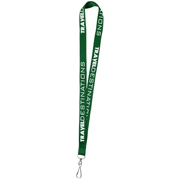 0.75" Polyester Silkscreen Lanyard