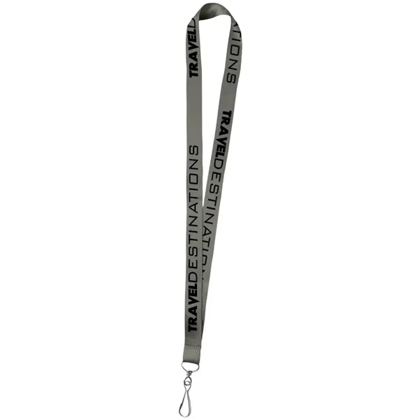 0.75" Polyester Silkscreen Lanyard