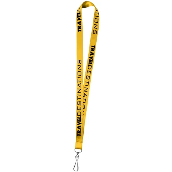 0.75" Polyester Silkscreen Lanyard
