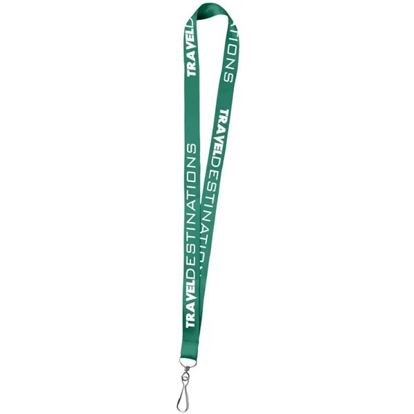 0.75" Polyester Silkscreen Lanyard