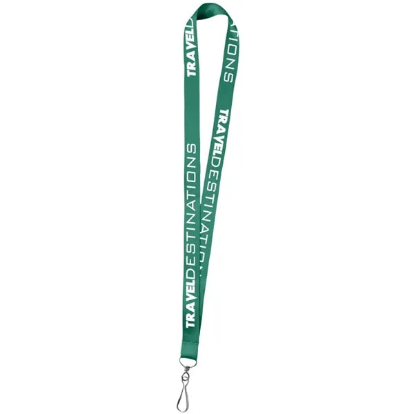 0.75" Polyester Silkscreen Lanyard