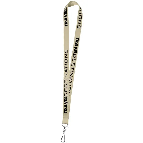 0.75" Polyester Silkscreen Lanyard
