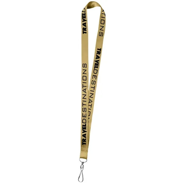 0.75" Polyester Silkscreen Lanyard