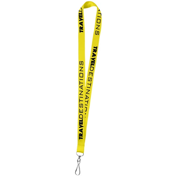 0.75" Polyester Silkscreen Lanyard