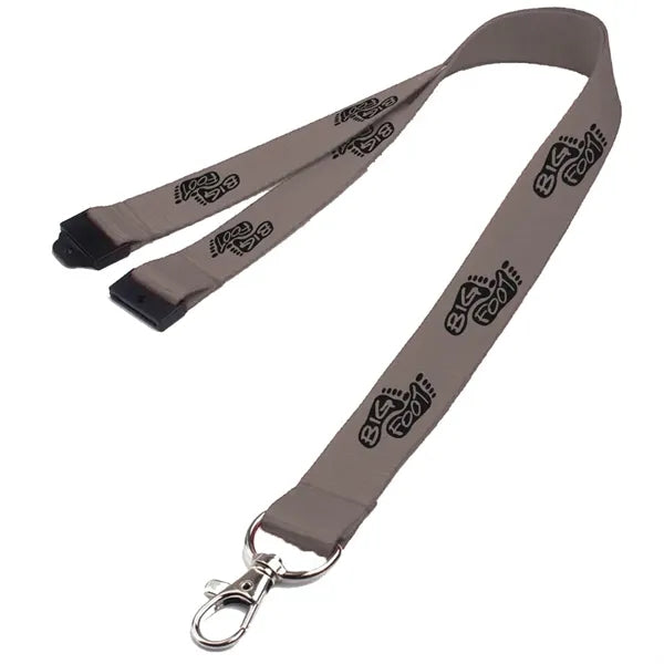 0.62" Polyester Lanyard with Safety Breakaway
