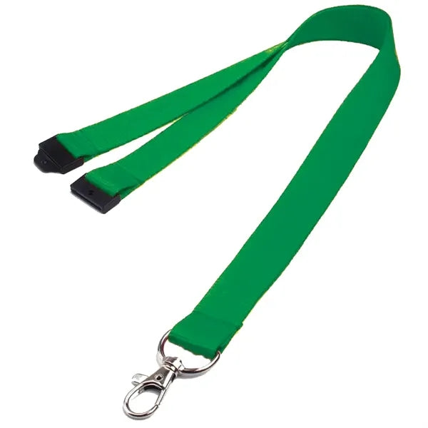 0.62" Polyester Lanyard with Safety Breakaway