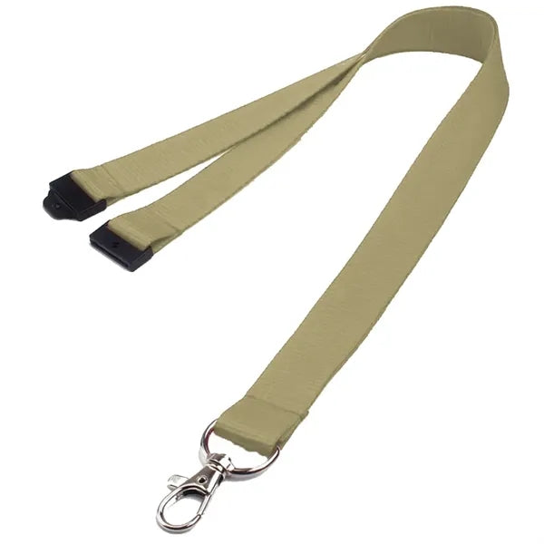 0.62" Polyester Lanyard with Safety Breakaway