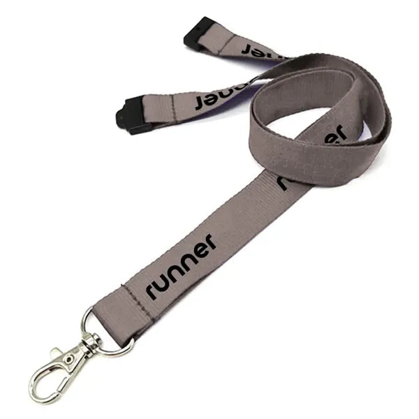 0.75" Polyester Lanyard with Safety Breakaway