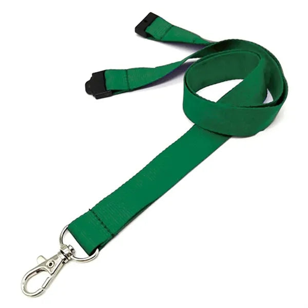 0.75" Polyester Lanyard with Safety Breakaway