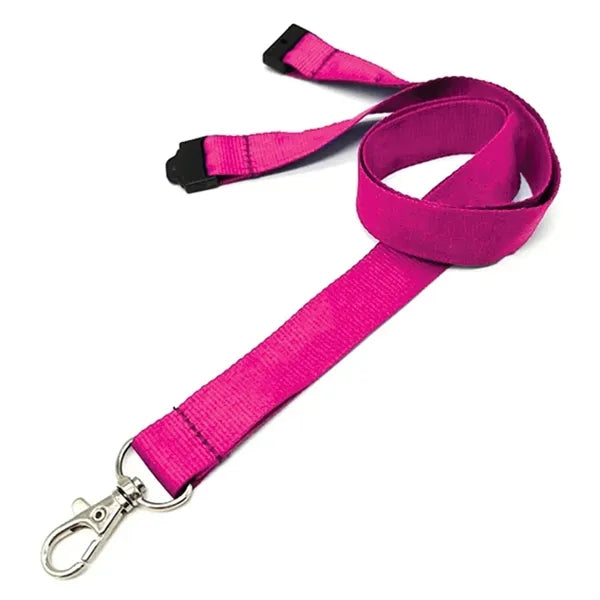 0.75" Polyester Lanyard with Safety Breakaway