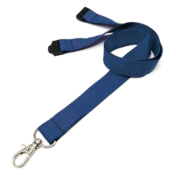 0.75" Polyester Lanyard with Safety Breakaway