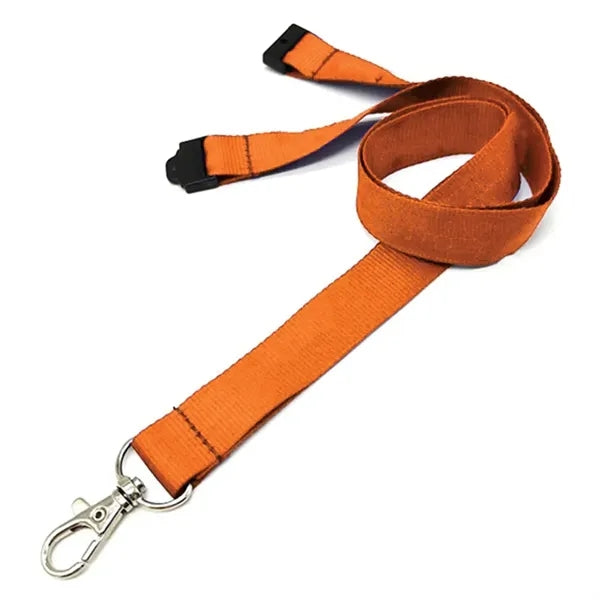 0.75" Polyester Lanyard with Safety Breakaway