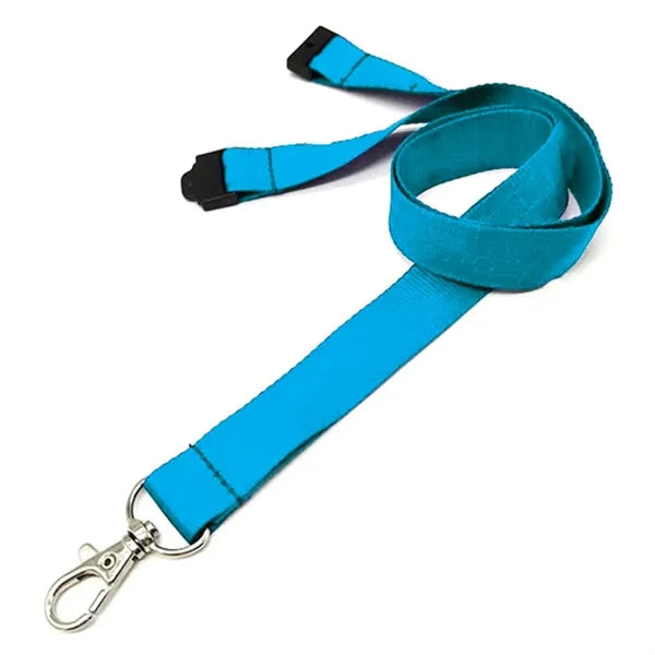 0.75" Polyester Lanyard with Safety Breakaway