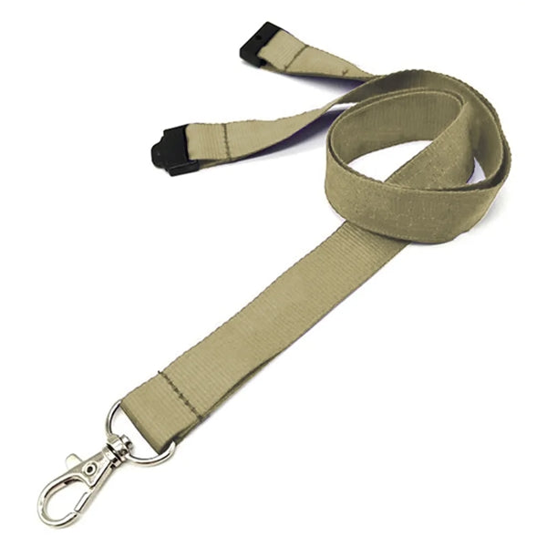0.75" Polyester Lanyard with Safety Breakaway