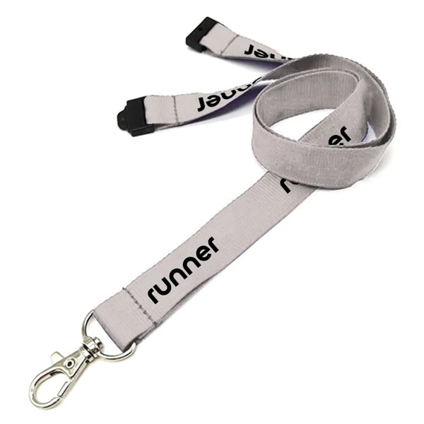 0.75" Polyester Lanyard with Safety Breakaway