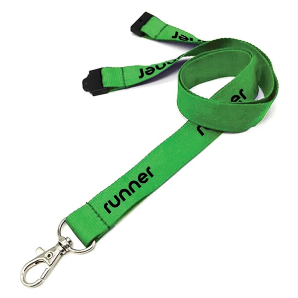 0.75" Polyester Lanyard with Safety Breakaway