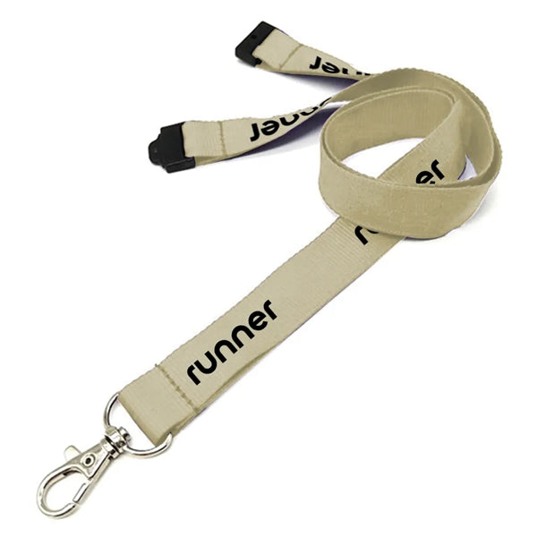 0.75" Polyester Lanyard with Safety Breakaway