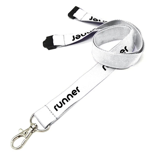 0.75" Polyester Lanyard with Safety Breakaway
