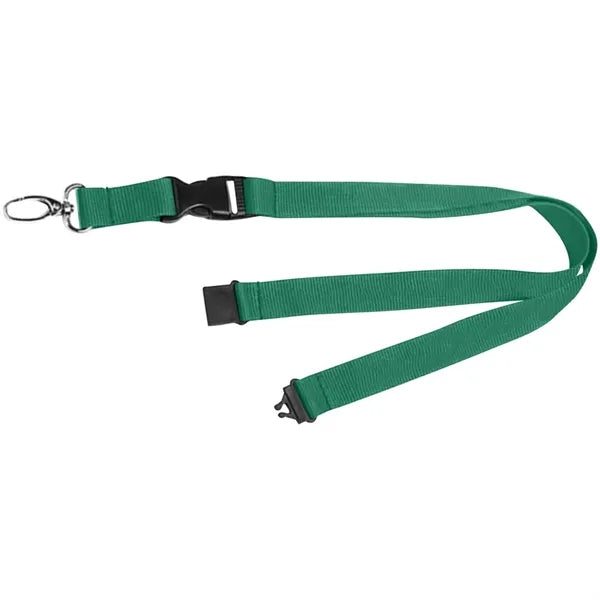 0.75" Lanyard with Buckle Release and Safety
