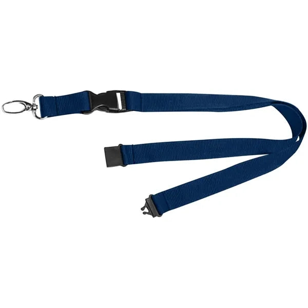 0.75" Lanyard with Buckle Release and Safety
