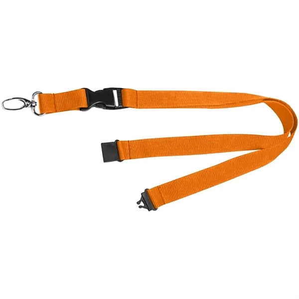 0.75" Lanyard with Buckle Release and Safety