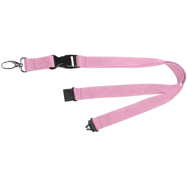 0.75" Lanyard with Buckle Release and Safety