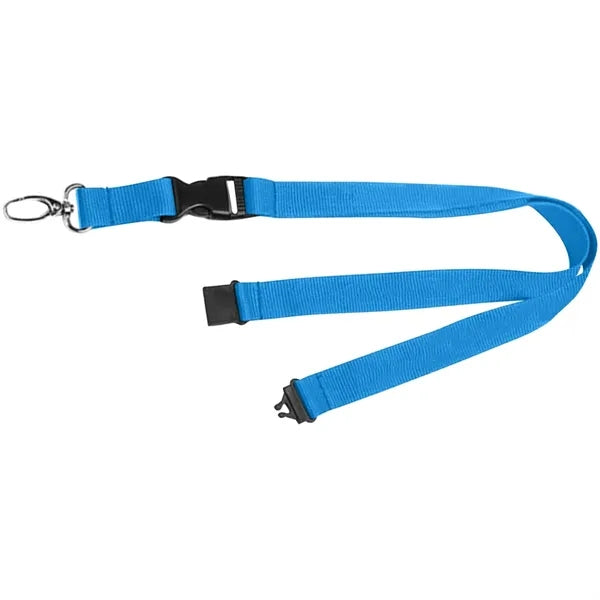 0.75" Lanyard with Buckle Release and Safety