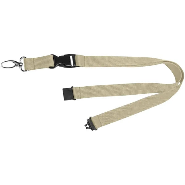 0.75" Lanyard with Buckle Release and Safety