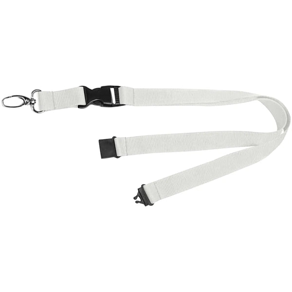 0.75" Lanyard with Buckle Release and Safety