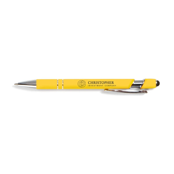 Aluminum Rubber Stylus Pen
