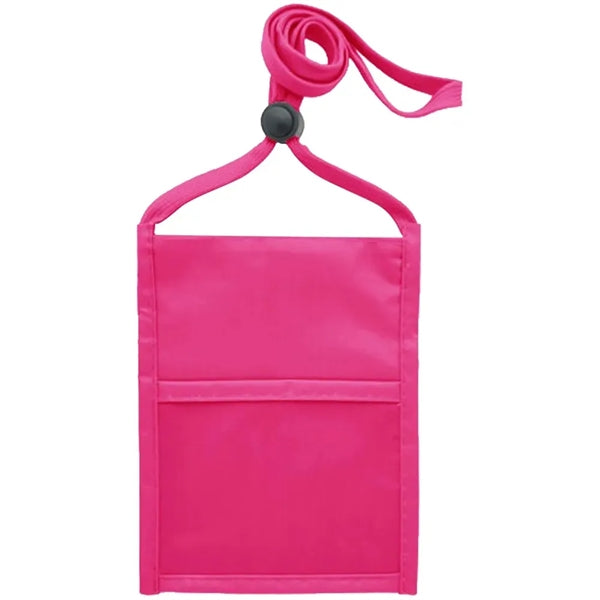 Premium Double Window Pouch Neck Wallet