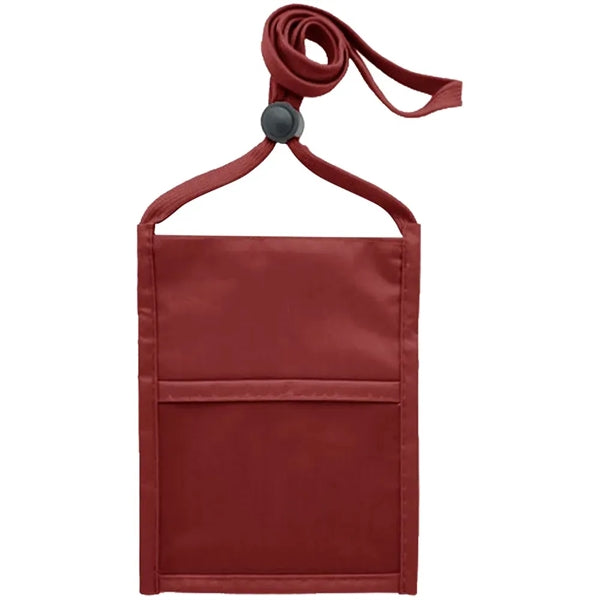 Premium Double Window Pouch Neck Wallet