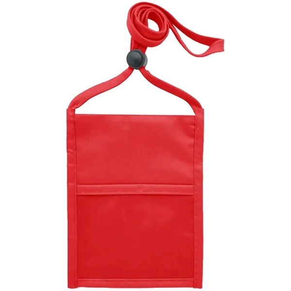 Premium Double Window Pouch Neck Wallet