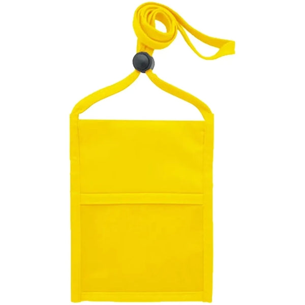 Premium Double Window Pouch Neck Wallet