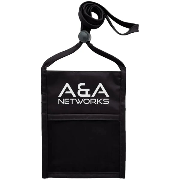 Premium Double Window Pouch Neck Wallet