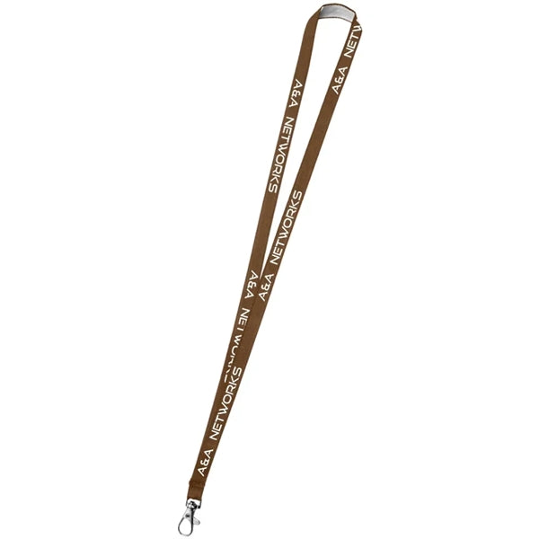 0.50" Polyester Silkscreen Lanyard