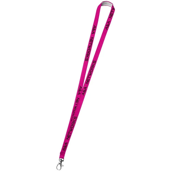 0.50" Polyester Silkscreen Lanyard