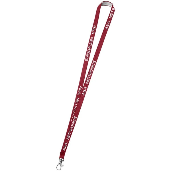 0.50" Polyester Silkscreen Lanyard