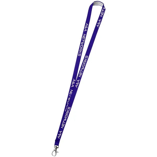 0.50" Polyester Silkscreen Lanyard