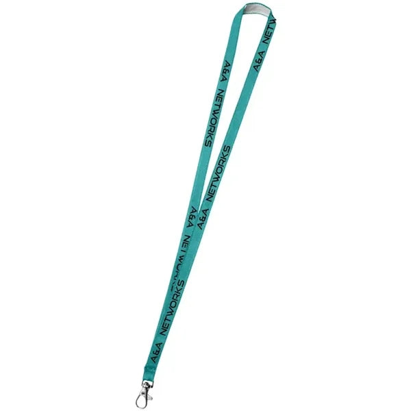 0.50" Polyester Silkscreen Lanyard
