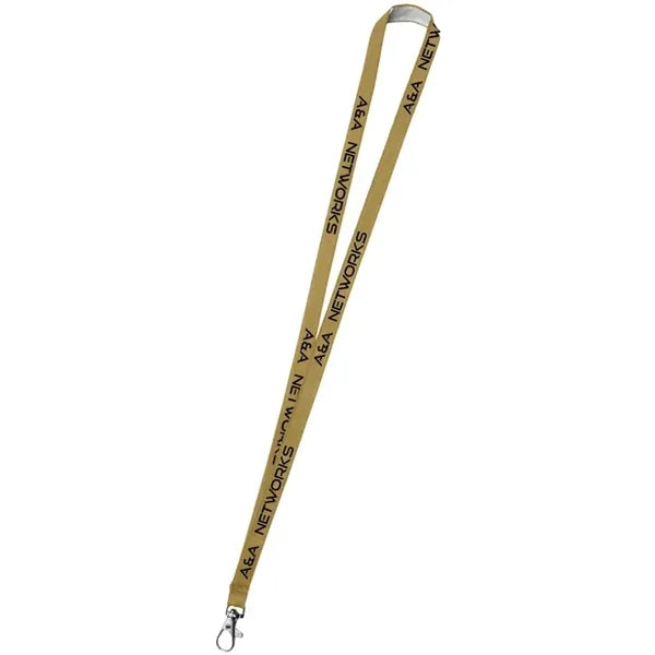 0.50" Polyester Silkscreen Lanyard