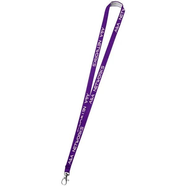 0.50" Polyester Silkscreen Lanyard