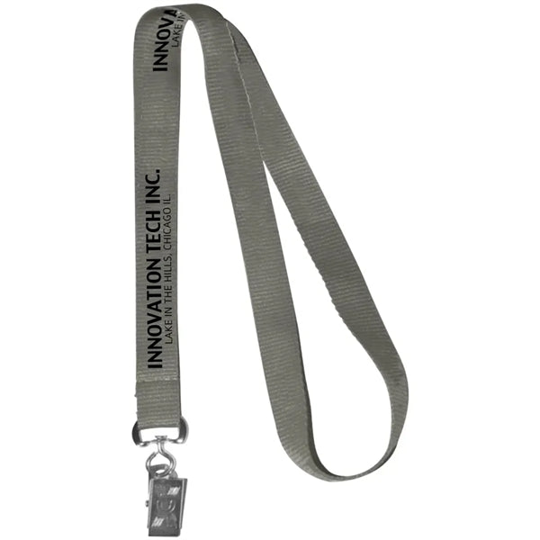 0.62" Polyester Silkscreen Lanyard